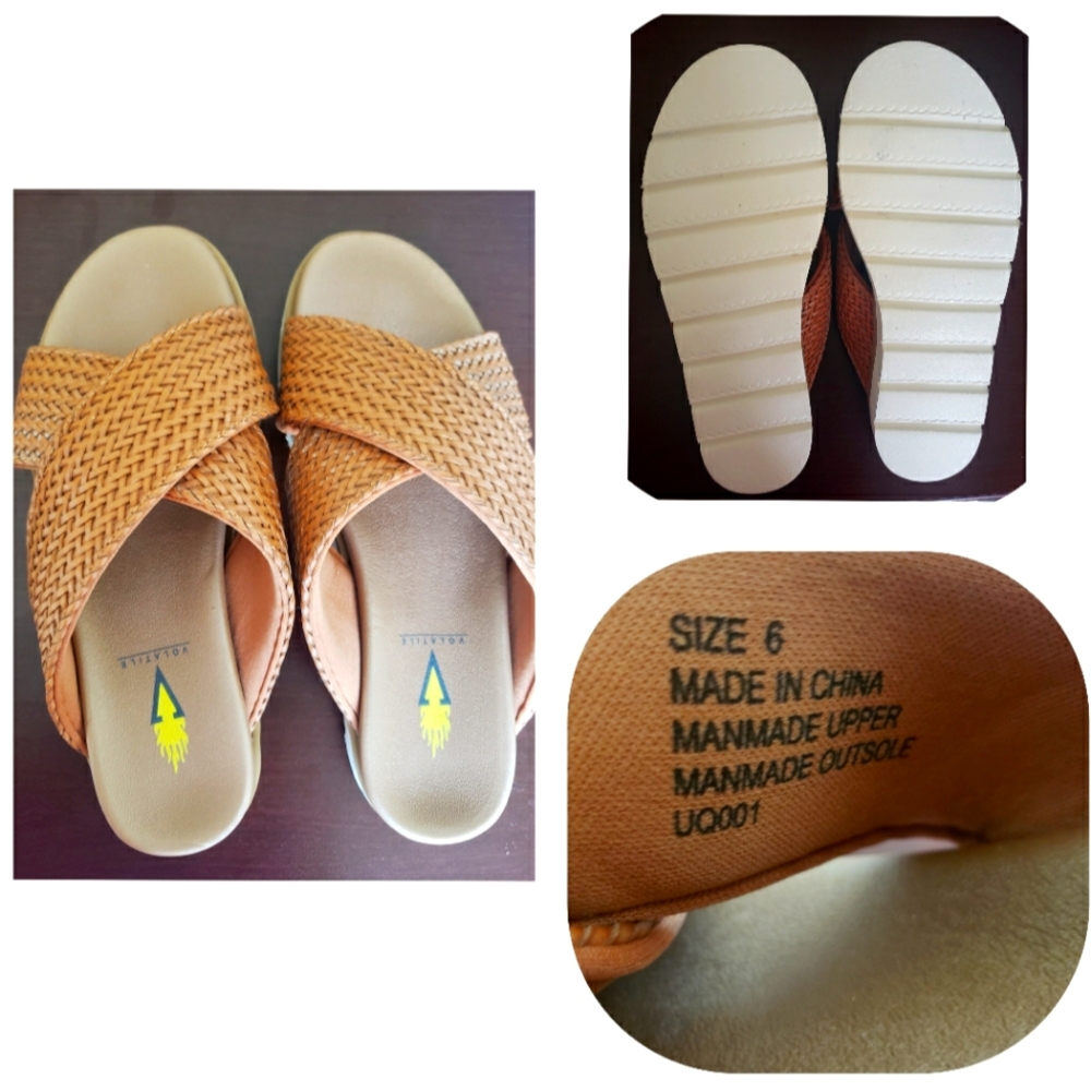 Volatile Aushan Woven Slides